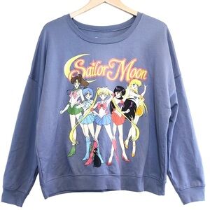 Sailor Moon Sweatshirt, Periwinkle, Size XXL